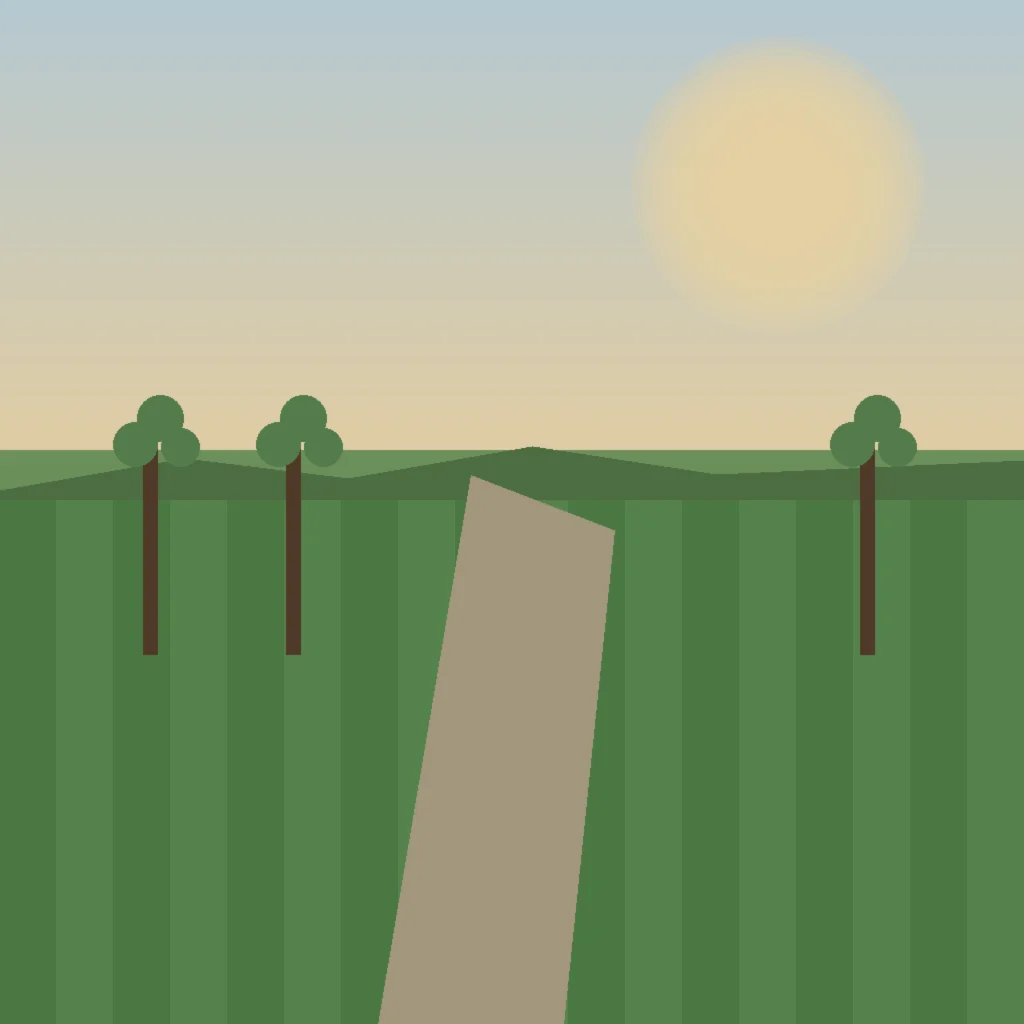 Finished outdoor transformation